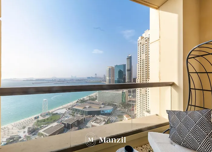 Manzil - Lavish 3Br In Jbr With Sea Views And 5 Min Walk To Beach