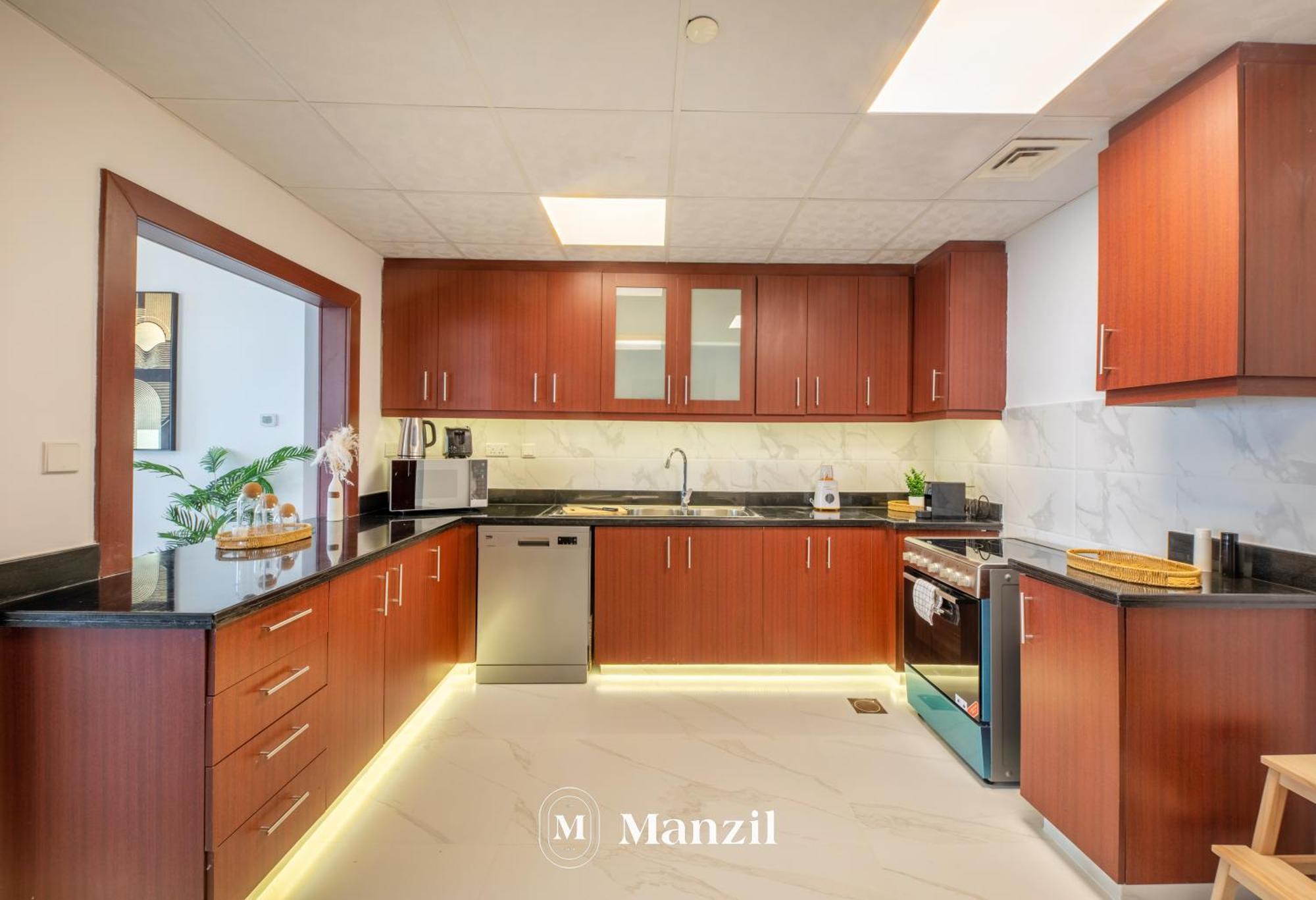 Manzil - Lavish 3br In Jbr With Sea Views And 5 Min Walk To Apartment