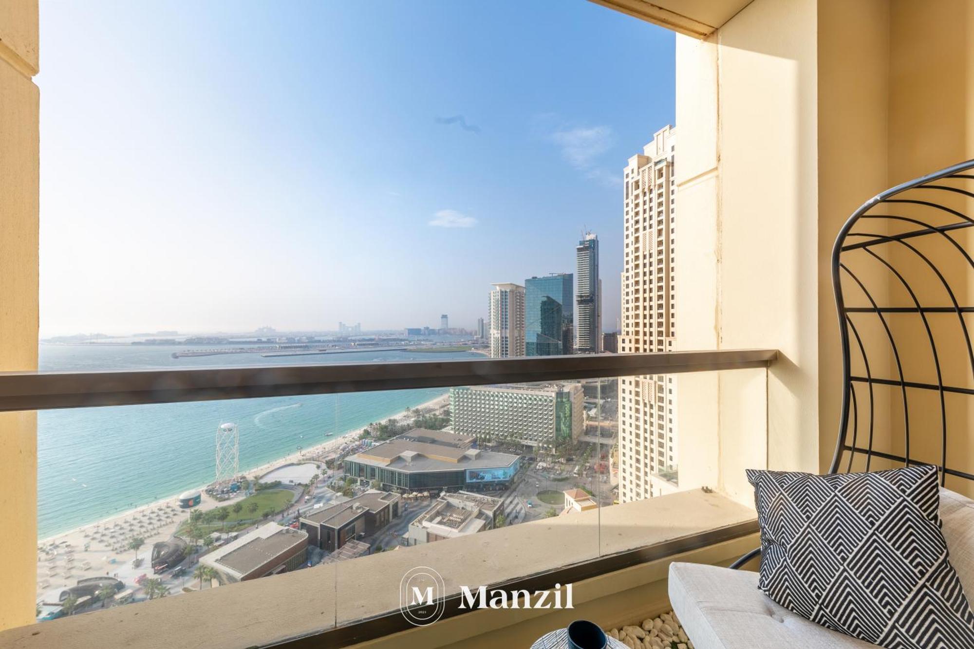 अपार्टमेंट Manzil - Lavish 3br In Jbr With Sea Views And 5 Min Walk To Dubai